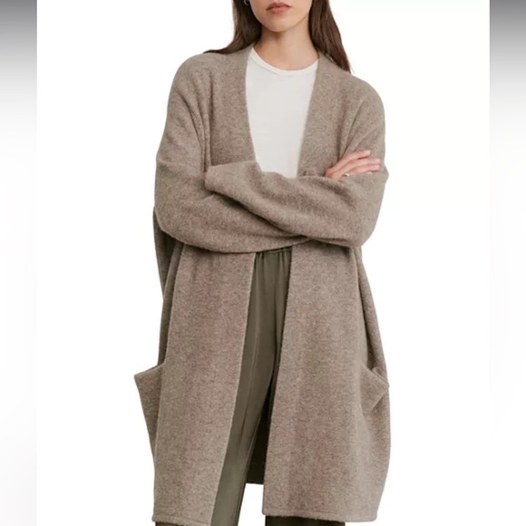 Jenni Kayne Long ‘Sweater Coat’ Open Front Cardigan - Picture 9 of 9